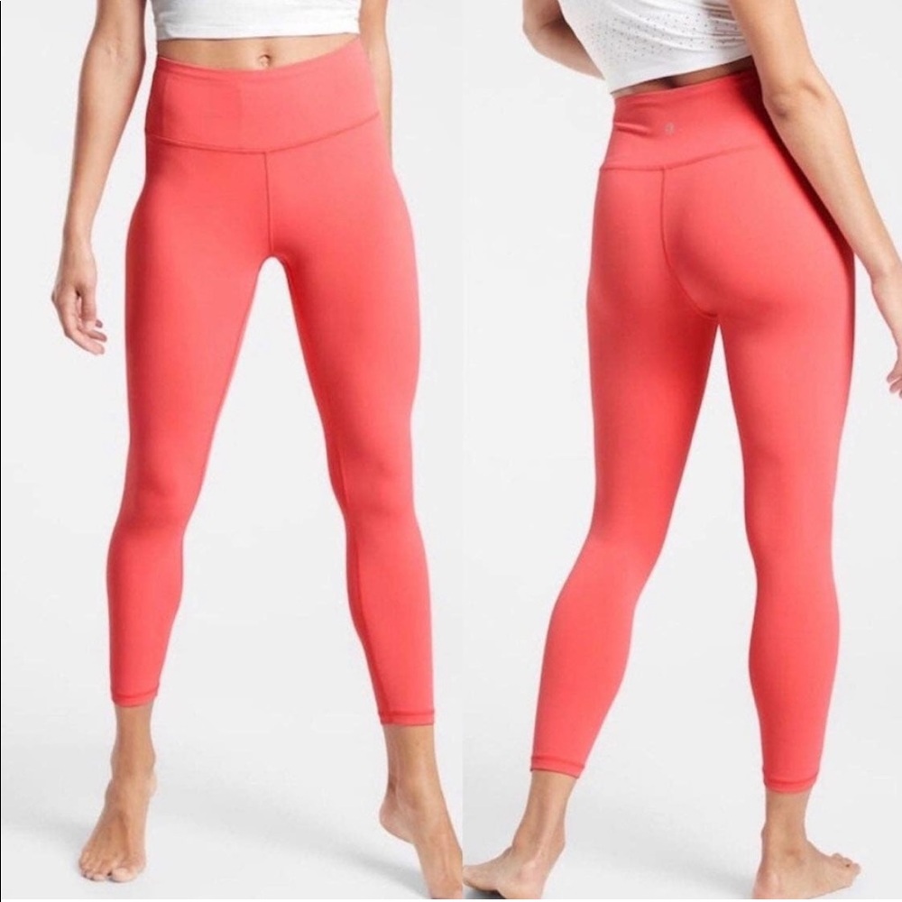 ATHLETA ELATION 7/8 TIGHT IN CORAL Size S